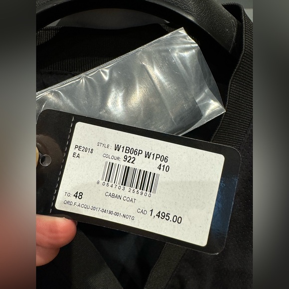 Emporio Armani Suede Bomber/Varsity Jacket - 48 (Small) - Picture 7 of 11